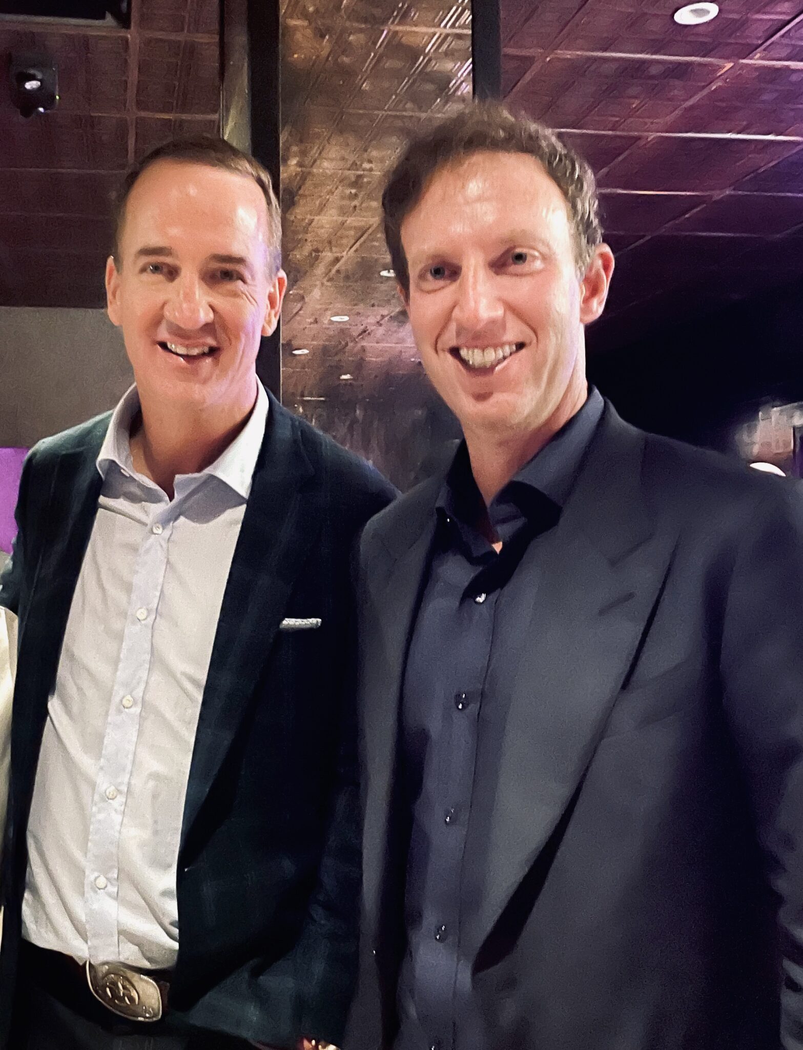 Omaha Productions Co-founders, Peyton Manning and Jamie Horowitz